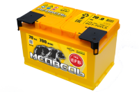 Аккумулятор 6СТ-70 «Медведь EFB» о/п низ.