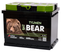 Аккумулятор 6СТ-62 «BatBear» о/п
