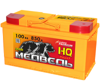 Аккумулятор 6СТ-96 «Медведь Silver» о/п низ.