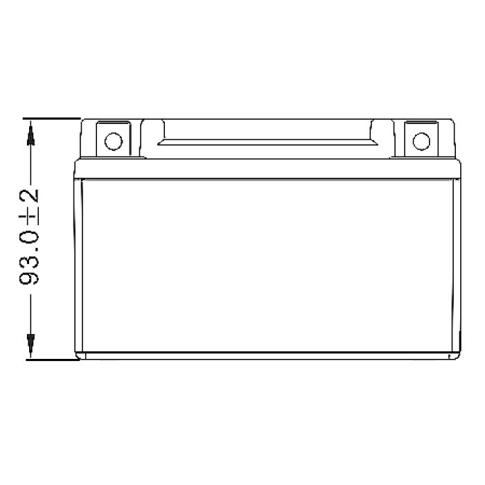 Аккумулятор 6МТС-7 WBR МТ12-7 (YTX7A-BS)