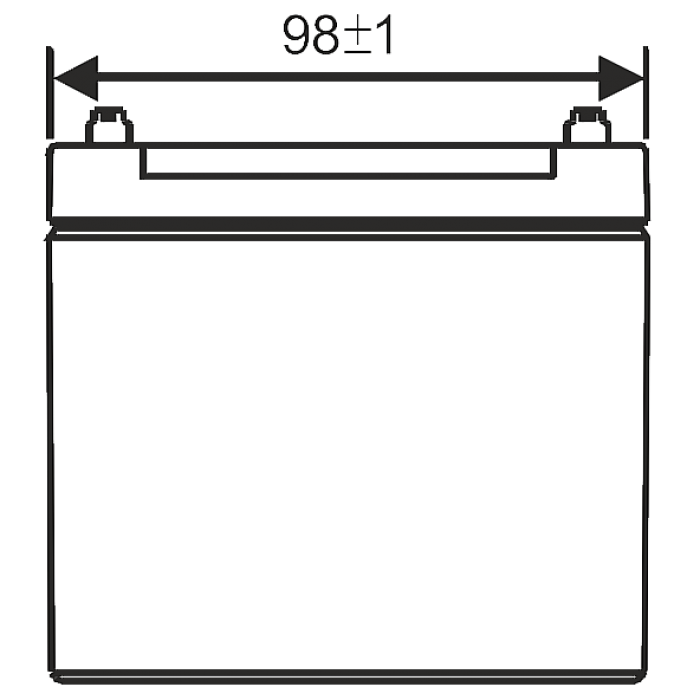 Аккумулятор WBR GP 12120 (12В 12Ач)