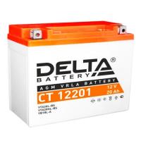 Аккумулятор 6МТС-20 Delta AGM CT 12201 (YB18L-A, YB16L-B, YTX20HL-BS, YTX20L-BS)