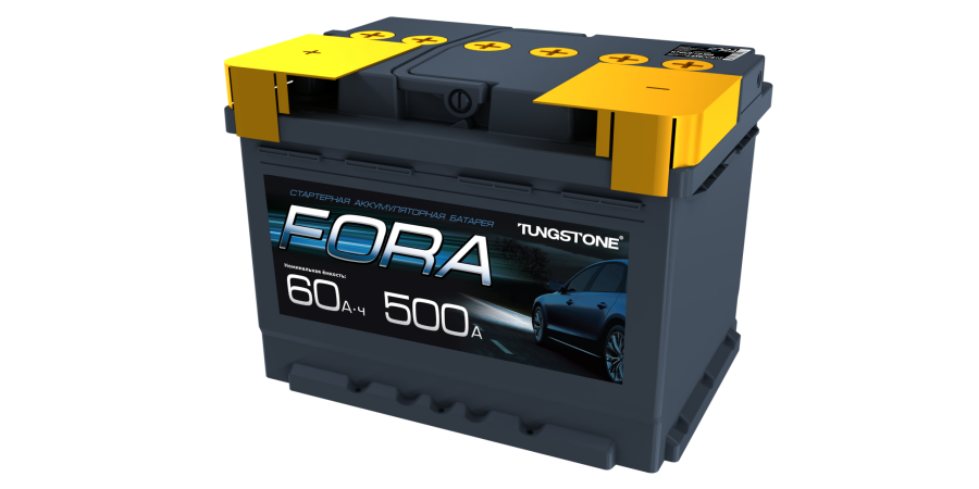Аккумулятор 6СТ-60 «Fora» п/п