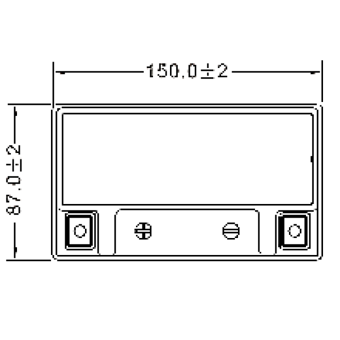 Аккумулятор 6МТС-9 WBR МТ12-9 (YTX9-BS)