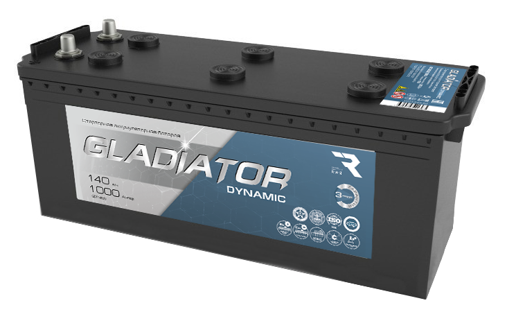 Аккумулятор 6СТ-140 «Gladiator Dynamic» рос.