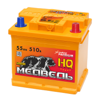 Аккумулятор 6СТ-55 «Медведь Silver» о/п