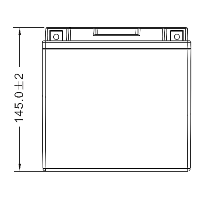 Аккумулятор 6МТС-12 WBR МТ12-12-B (YT14В-BS)