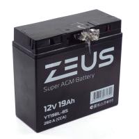 Аккумулятор 6МТС-19 Zeus Super AGM (YT19BL-BS)