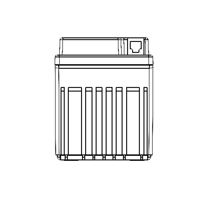 Аккумулятор 6МТС-4 WBR МТ12-4 (YB4L-B, YT4L-BS)