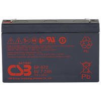 Аккумулятор CSB GP 672 (6В 7.2Ач)