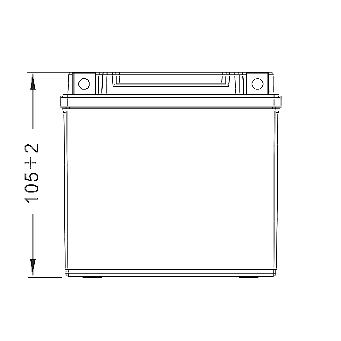 Аккумулятор 6МТС-5 WBR МТ12-5 (YTX5L-BS, YTZ7S, YT5L-BS)