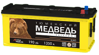 Аккумулятор 6СТ-190 «Тюменский Медведь» евро