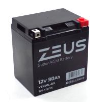 Аккумулятор 6МТС-30 Zeus Super AGM (YTX30L-BS)