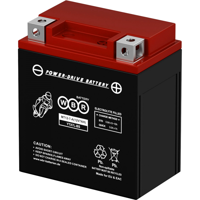 Аккумулятор 6МТС-7 WBR МТ12-7-A (YTX7L-BS)