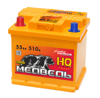 Аккумулятор 6СТ-55 «Медведь Silver» п/п