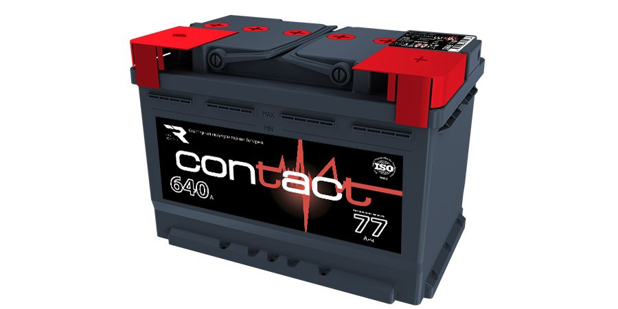Аккумулятор 6СТ-77 «Contact» о/п