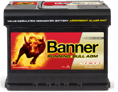 Аккумулятор 6СТ-60 «Banner Running Bull AGM (AGM 560 01)» о/п
