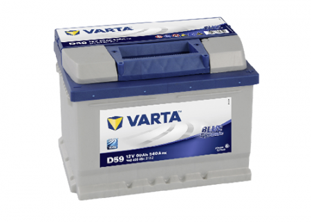 Аккумулятор 6СТ-60 «Varta Blue Dynamic D59» о/п низ.