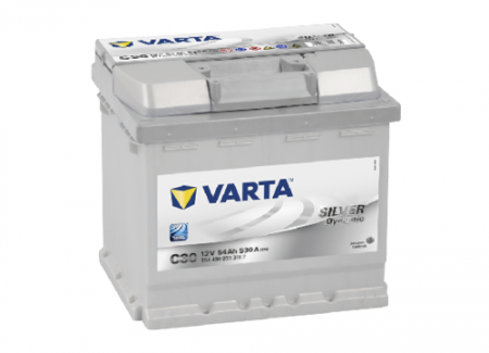 Аккумулятор 6СТ-54 «Varta Silver Dynamic C30» о/п