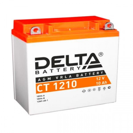 Аккумулятор 6МТС-10 Delta AGM CT 1210 (YB9A-A, YB9-B,12N9-4B-1)