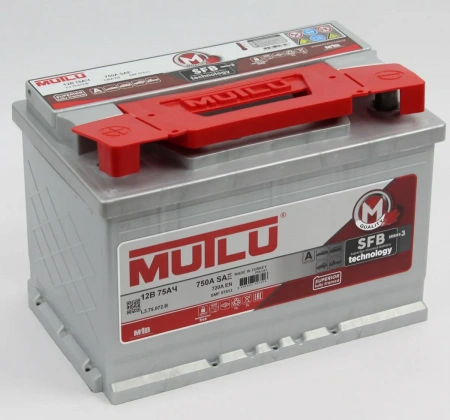 Аккумулятор 6СТ-75 «Mutlu SFB M3» п/п