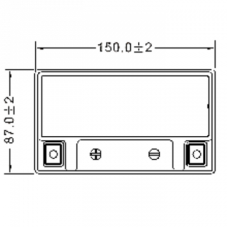 Аккумулятор 6МТС-9 WBR МТ12-9 (YTX9-BS)