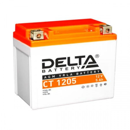Аккумулятор 6МТС-5 Delta AGM CT 1205 (YT5L-BS, YTZ7S, YTX5L-BS)