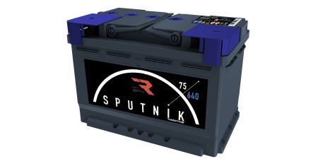 Аккумулятор 6СТ-75 «Sputnik» п/п