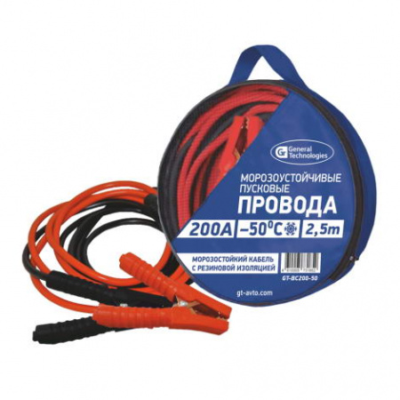 Провода пусковые General Technologies 200A