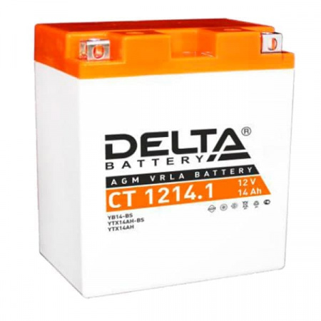 Аккумулятор 6МТС-14 Delta AGM CT 1214.1 (YB14-BS, YTX14AH, YTX14AH-BS)