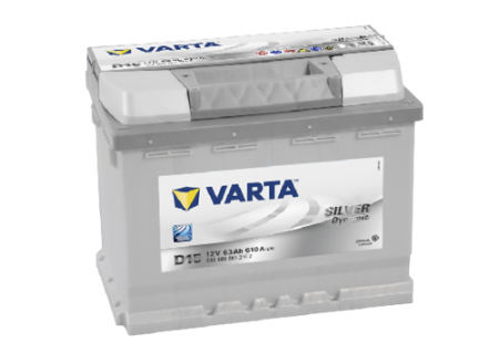 Аккумулятор 6СТ-63 «Varta Silver Dynamic D15» о/п