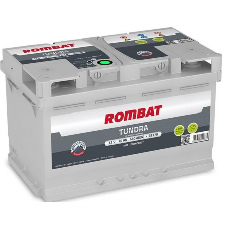Аккумулятор 6СТ-70 «Rombat Tundra о/п низ.