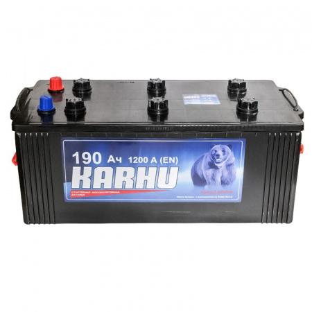 Аккумулятор 6СТ-190 «Karhu» рос. конус