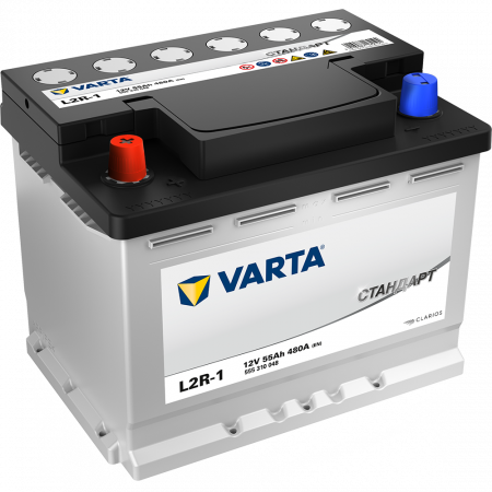 Аккумулятор 6СТ-60 «Varta Standart L2R-2» п/п