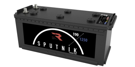 Аккумулятор 6СТ-190 «Sputnik» рос. конус