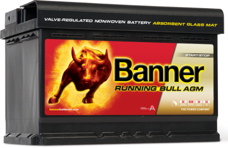 Аккумулятор 6СТ-70 «Banner Running Bull AGM (AGM 570 01)» о/п